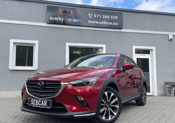 samochody osobowe Mazda CX-3 cena 77500 przebieg: 144000, rok produkcji 2020 z Tarnów